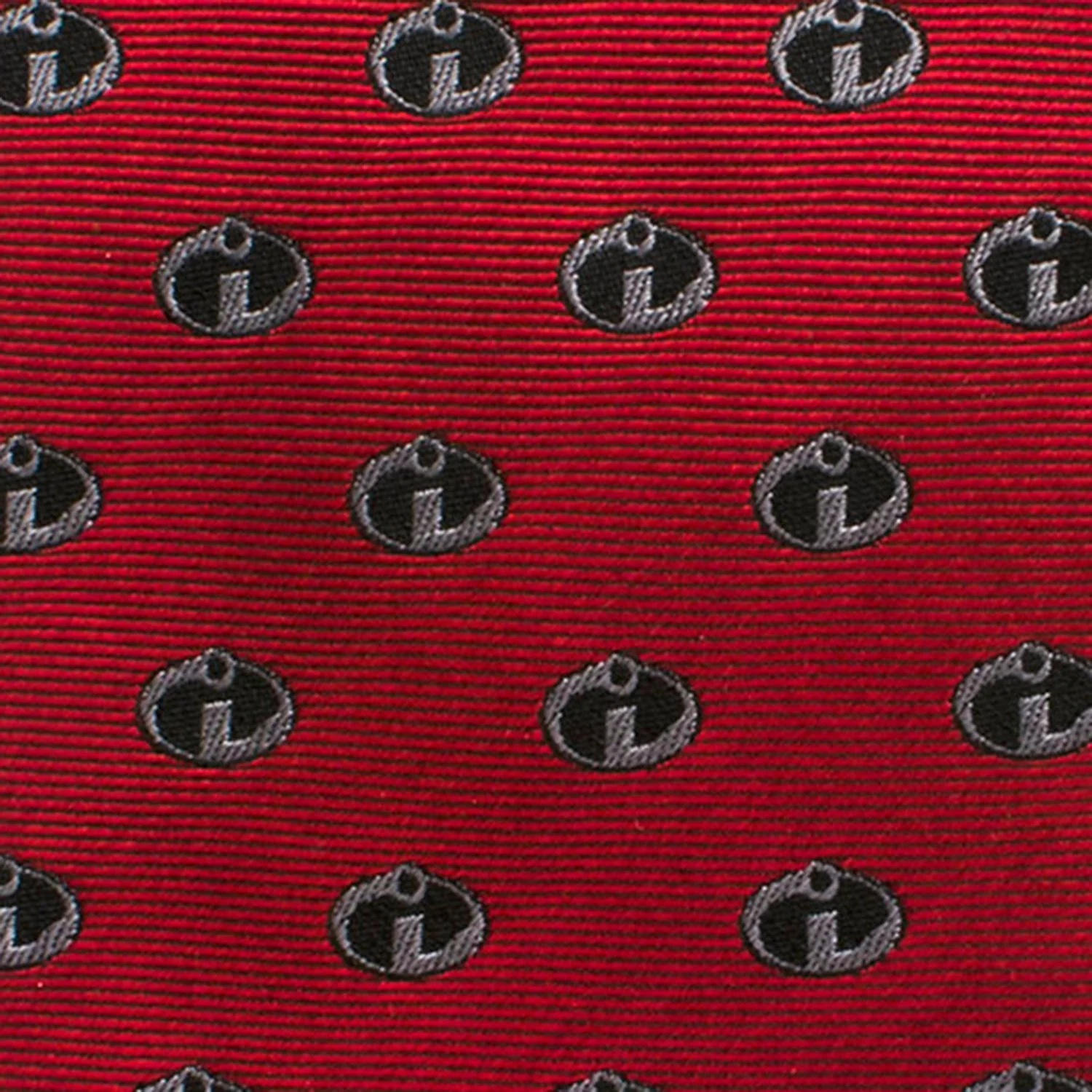 Disney Pixar The Incredibles Logo Red Men's Tie - Image 5
