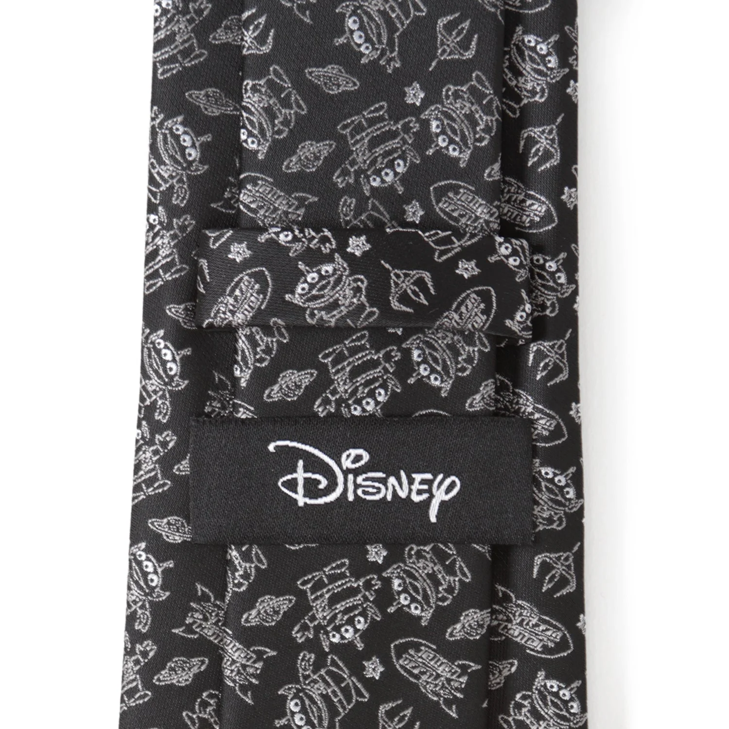 Disney Pixar Toy Story Alien Print Black Men's Tie - Image 5