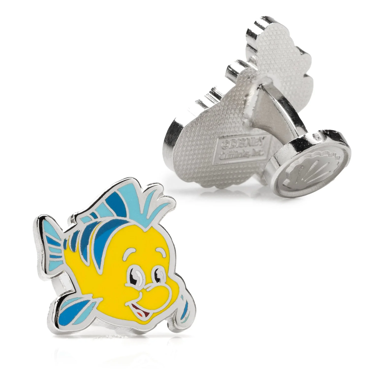 Disney The Little Mermaid Flounder & Sebastian Cufflinks - Image 3