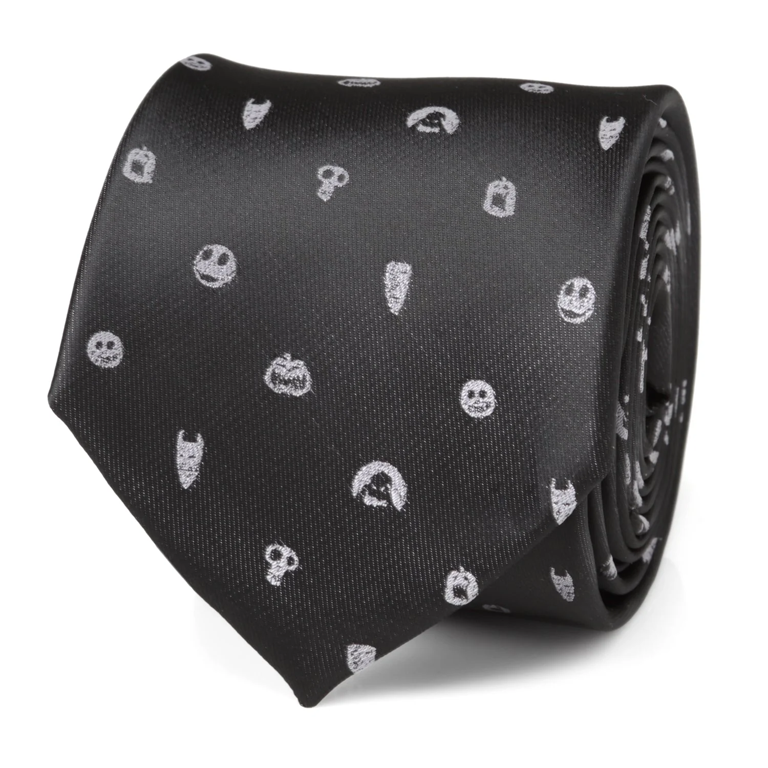 Disney The Nightmare Before Christmas Black Gray Men's Tie - Image 3
