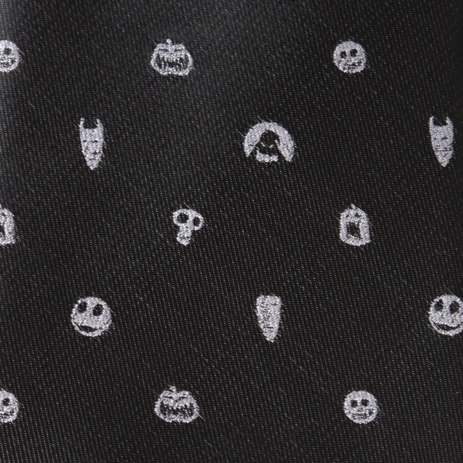Disney The Nightmare Before Christmas Black Gray Men's Tie - Image 6