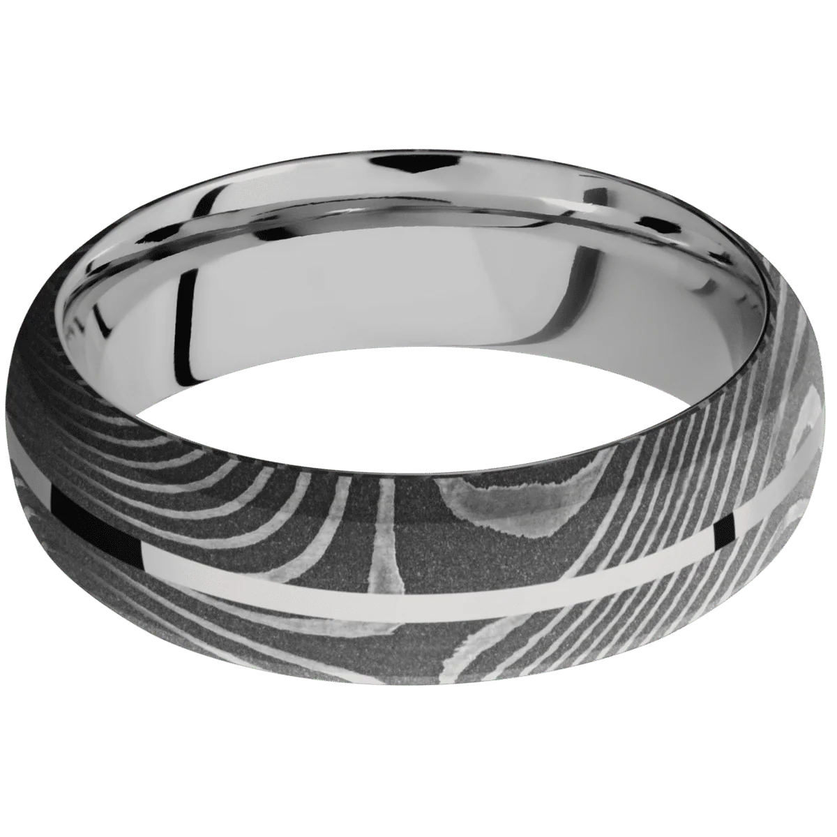 Flattwist + Acid Finish + 14K White Gold - Image 3