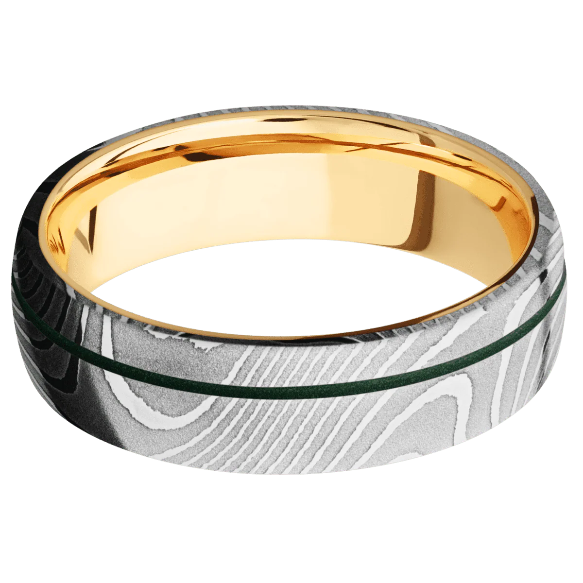 Flattwist + Polish Finish + 14K Yellow Gold - Image 3