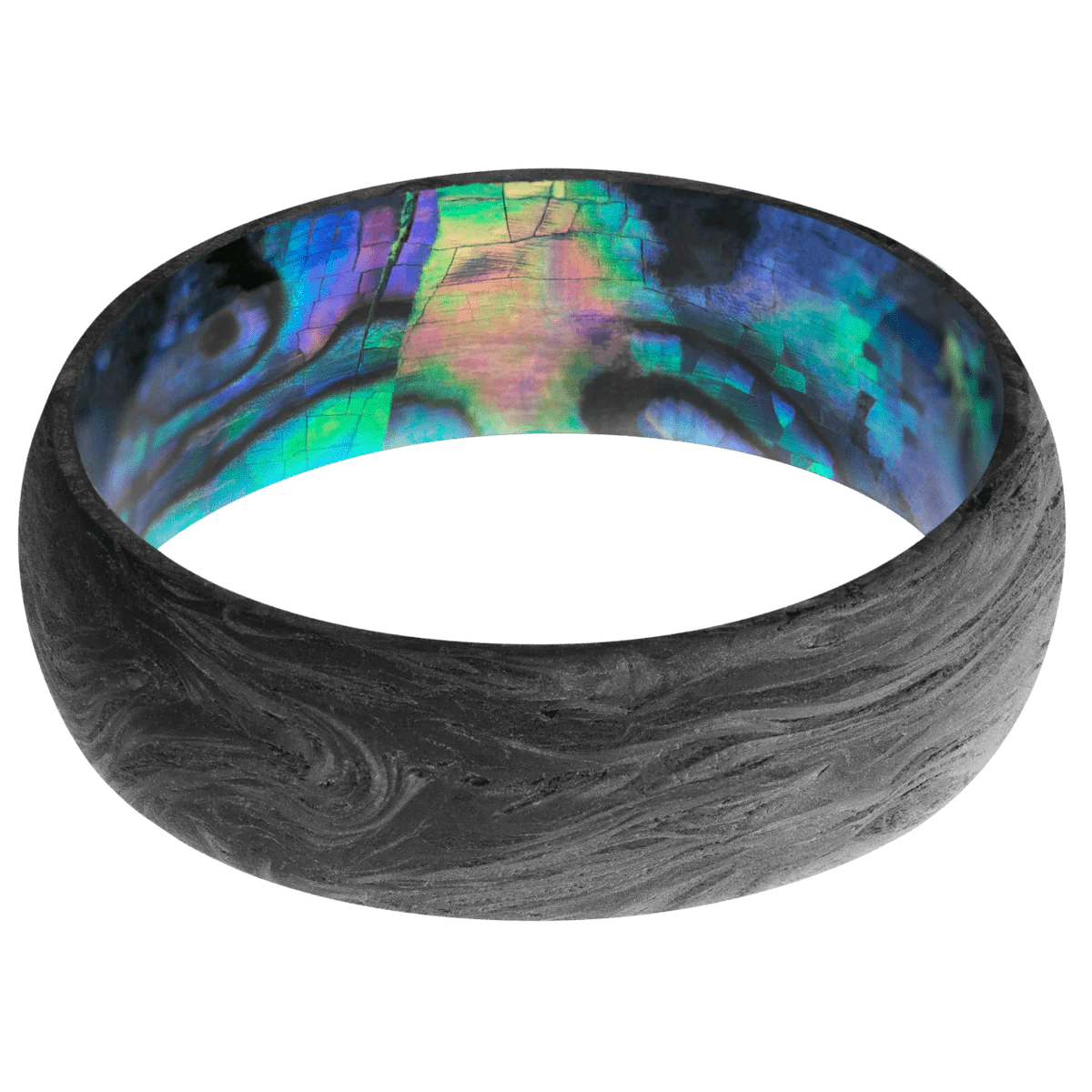 Forged Carbon Fiber + None Finish + Abalone - Image 3