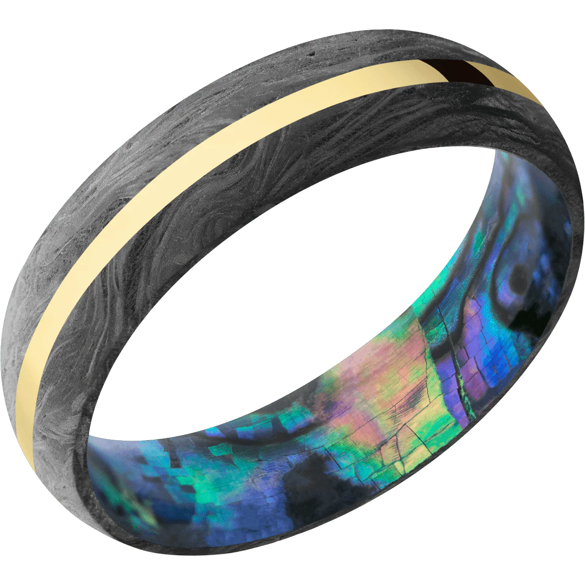 Forged Carbon Fiber + None Finish + Abalone - Image 2
