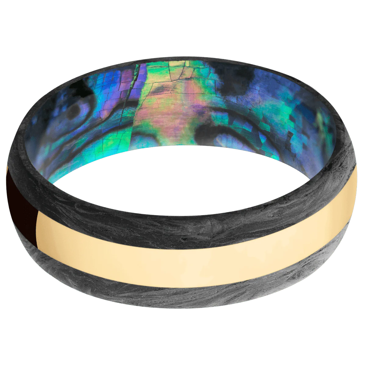Forged Carbon Fiber + None Finish + Abalone - Image 3