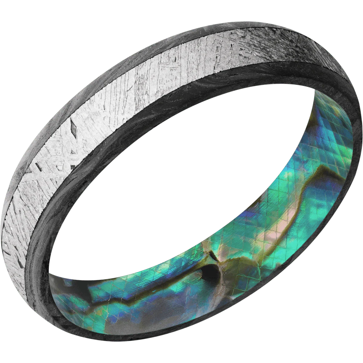 Forged Carbon Fiber + None Finish + Abalone - Image 2