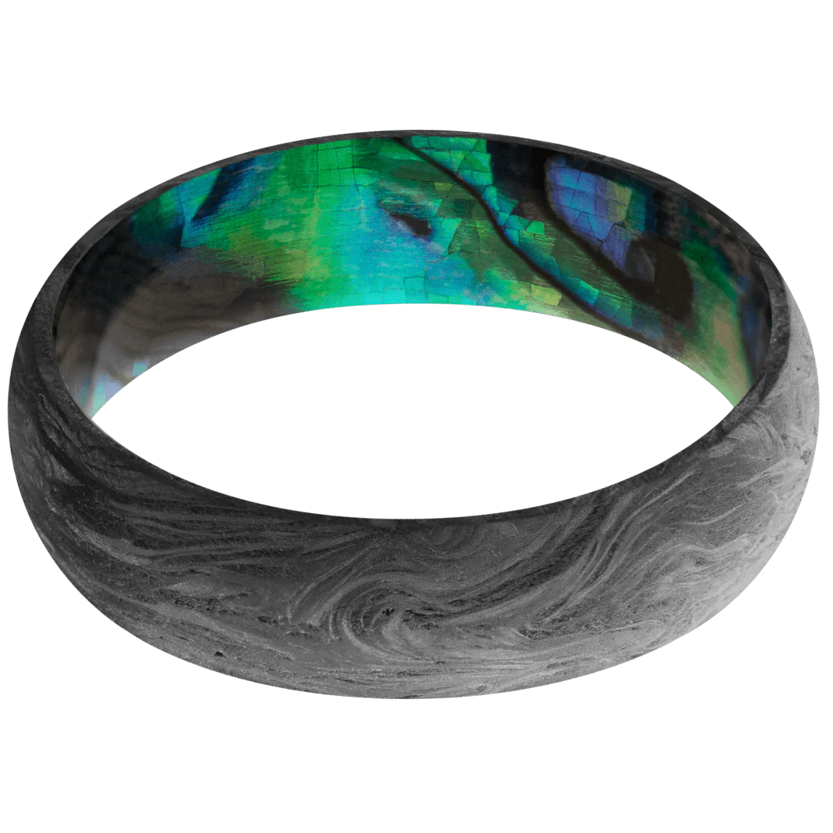 Forged Carbon Fiber + None Finish + Abalone - Image 3