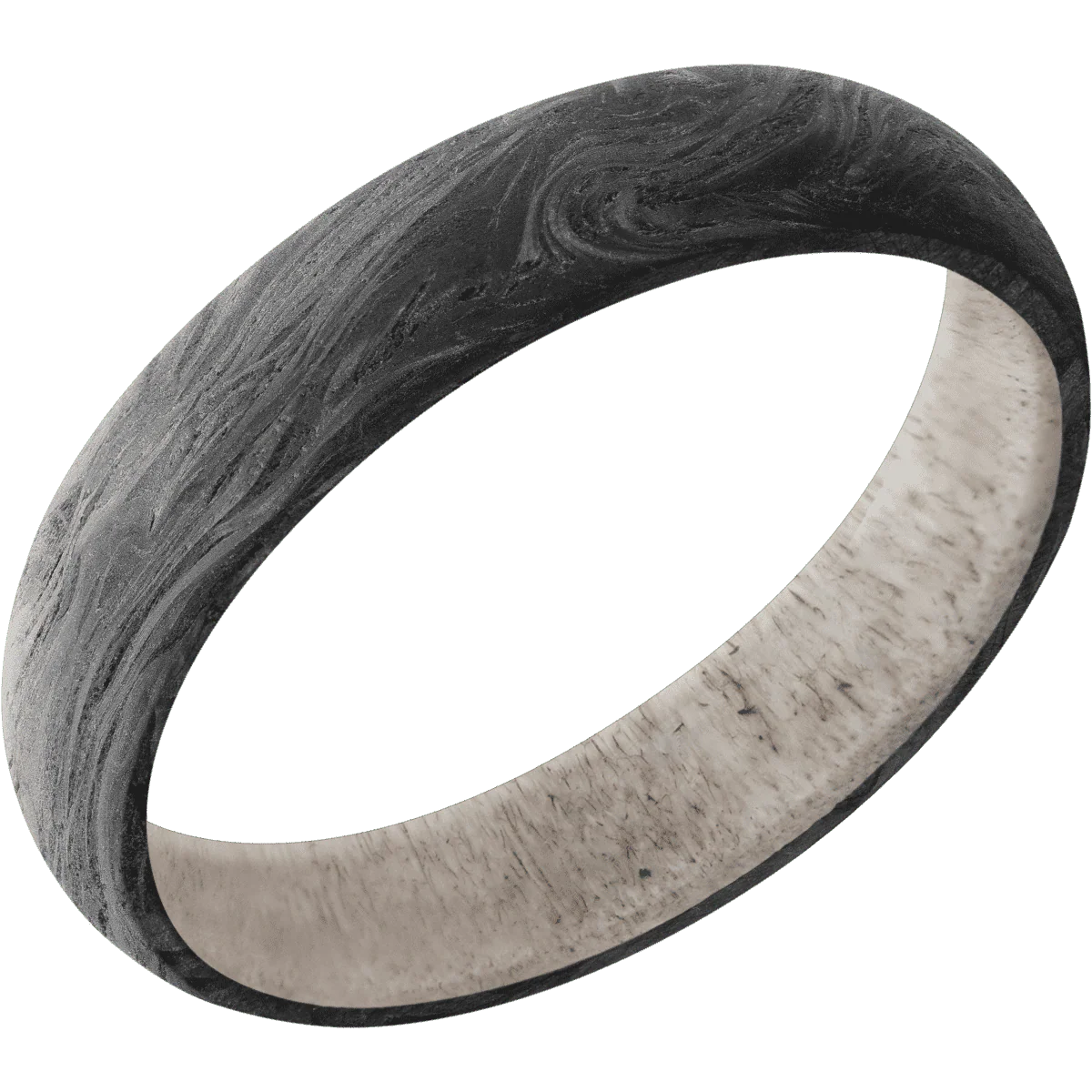 Forged Carbon Fiber + None Finish + Antler - Image 2