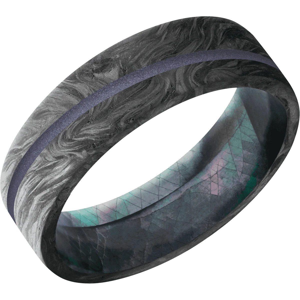 Forged Carbon Fiber + None Finish + Black Mother of Pearl - Image 2