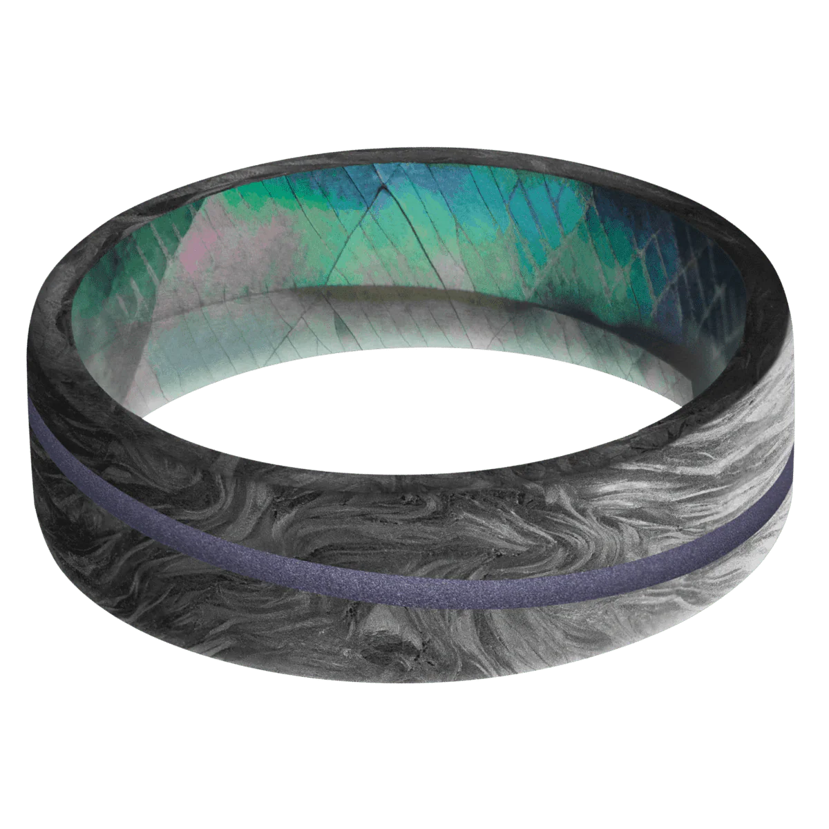 Forged Carbon Fiber + None Finish + Black Mother of Pearl - Image 3