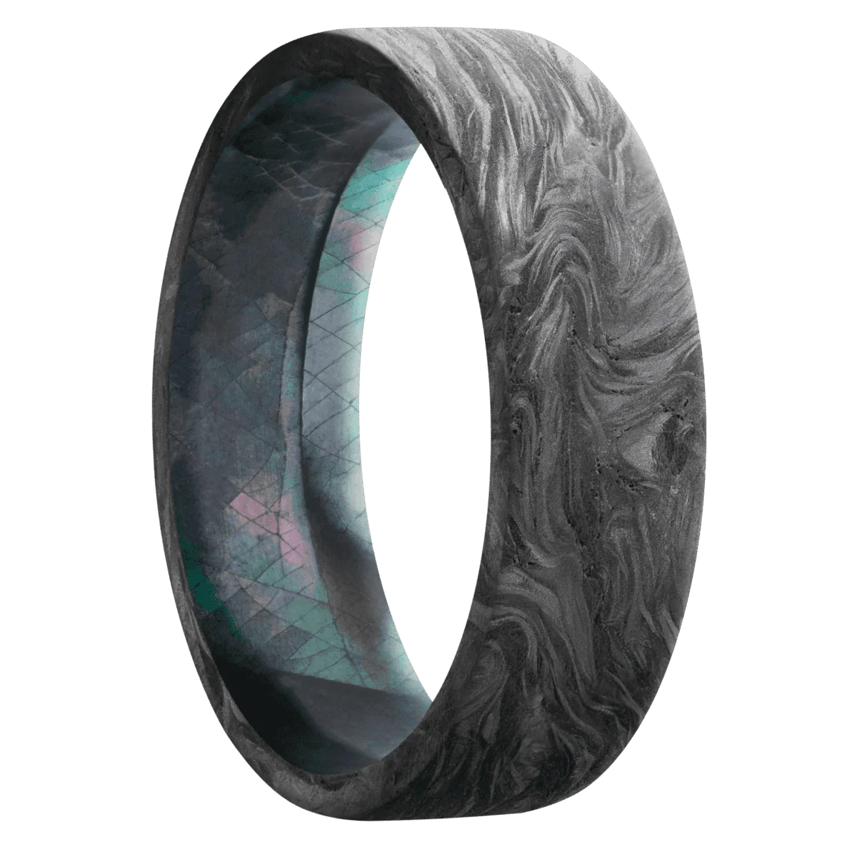 Forged Carbon Fiber + None Finish + Black Mother of Pearl