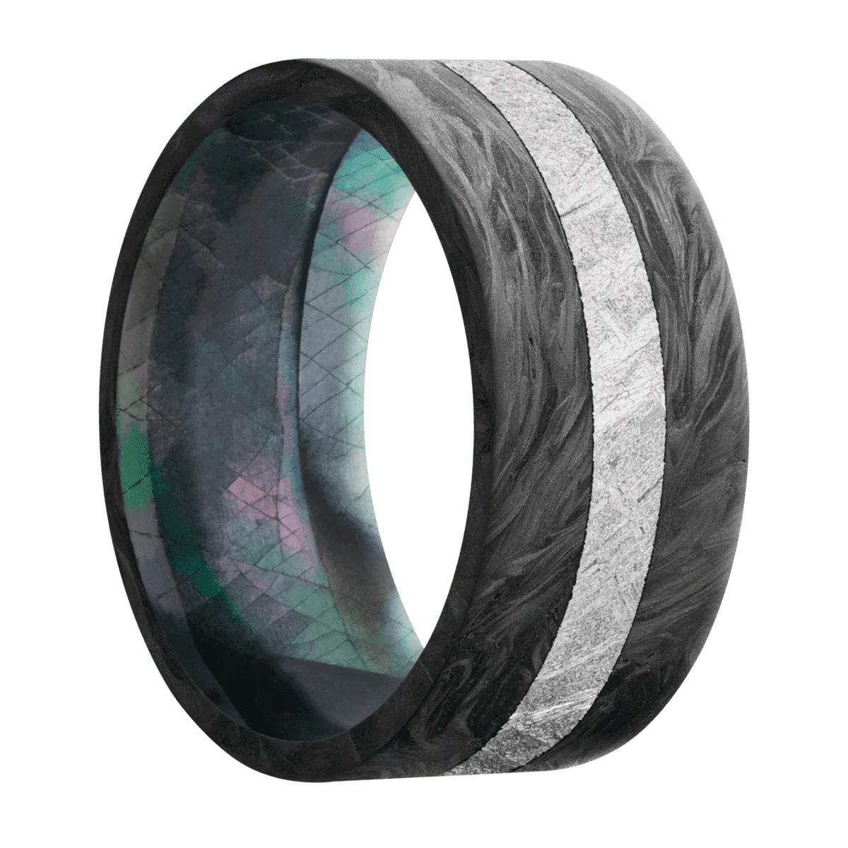 Forged Carbon Fiber + None Finish + Black Mother of Pearl