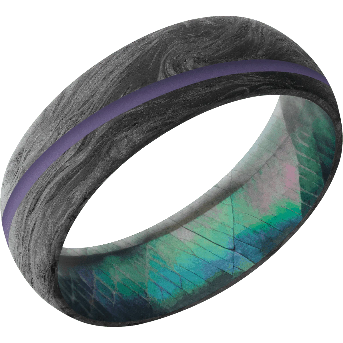 Forged Carbon Fiber + None Finish + Black Mother of Pearl - Image 2