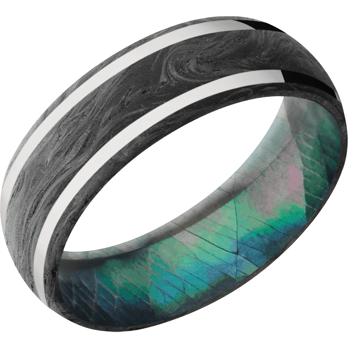 Forged Carbon Fiber + None Finish + Black Mother of Pearl - Image 2