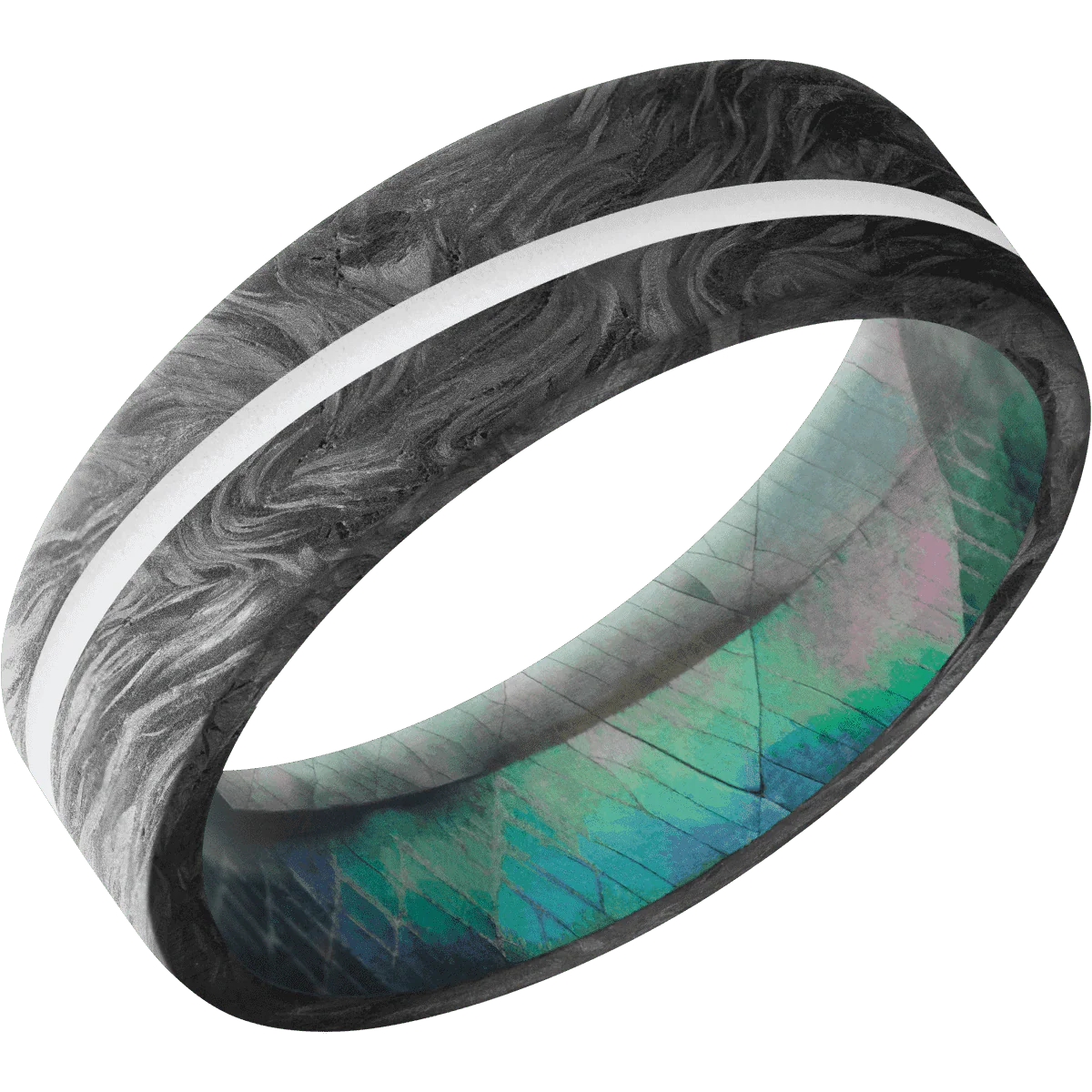 Forged Carbon Fiber + None Finish + Black Mother of Pearl - Image 2