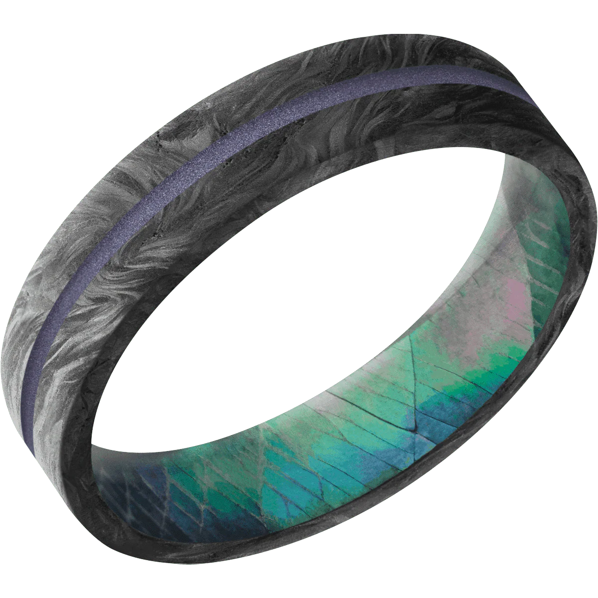Forged Carbon Fiber + None Finish + Black Mother of Pearl - Image 2