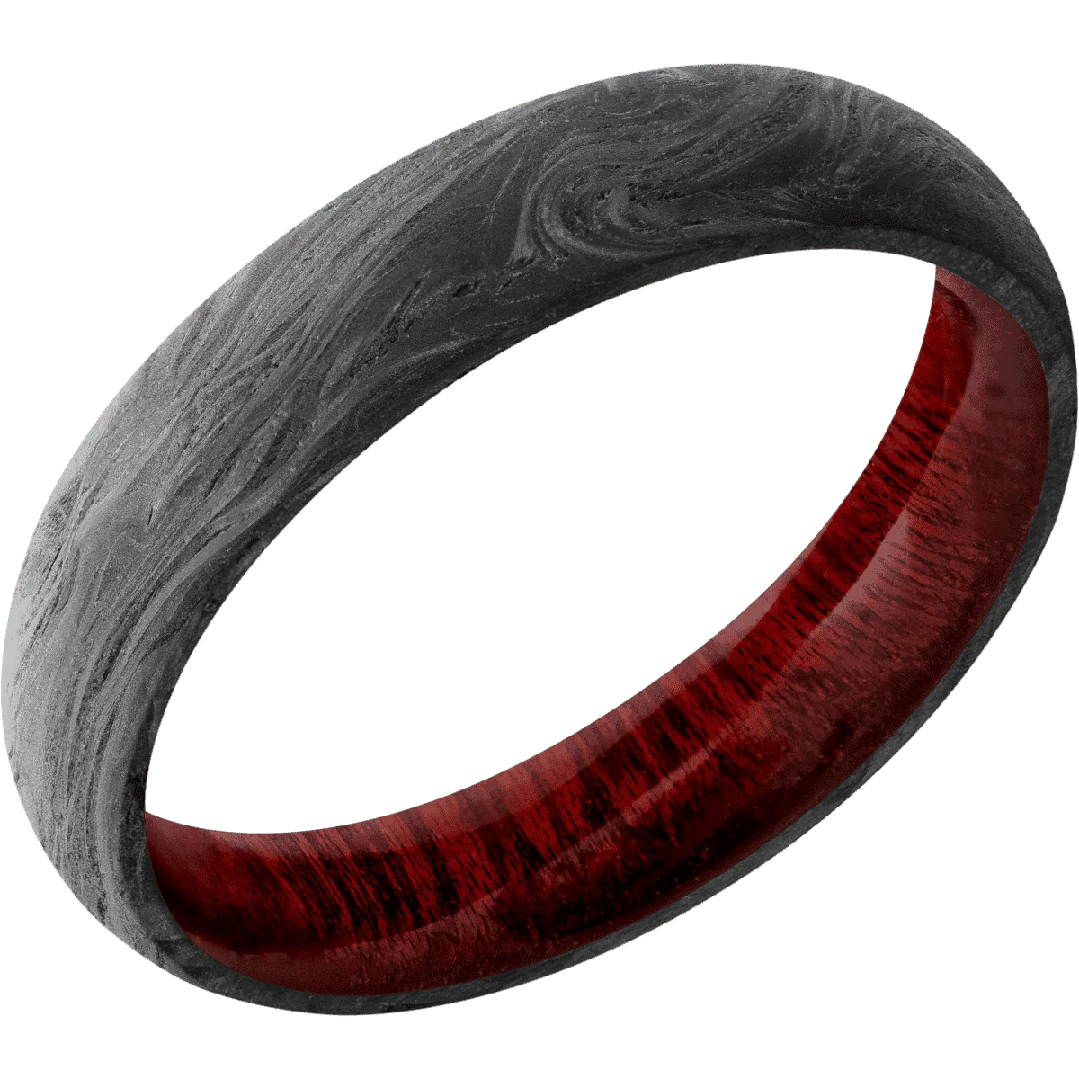 Forged Carbon Fiber + None Finish + Blood Wood - Image 2