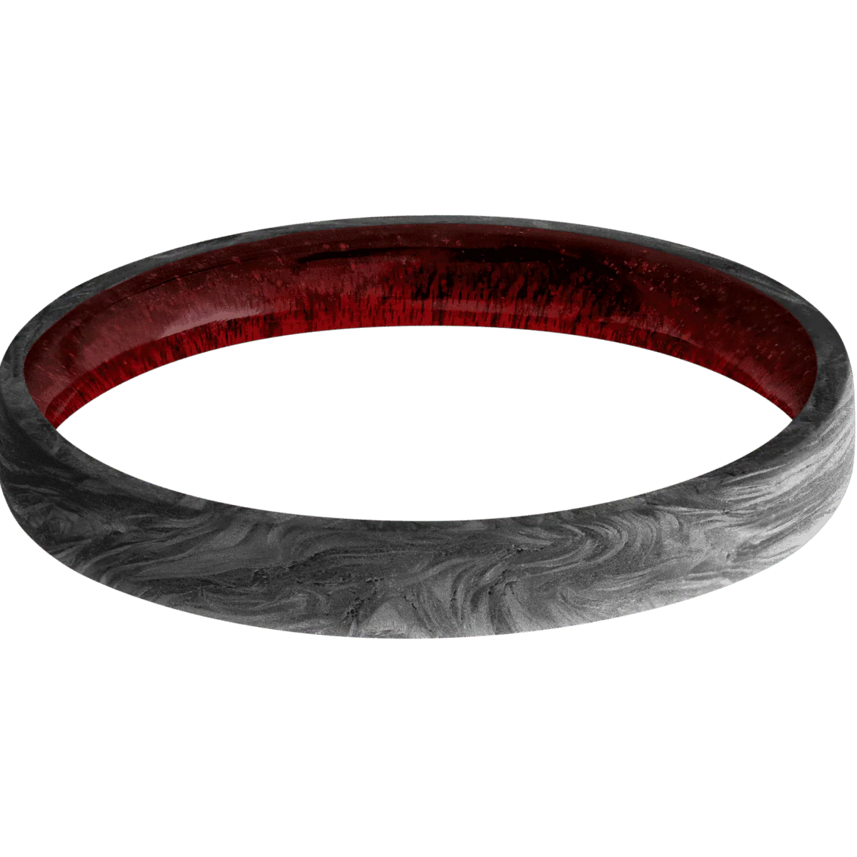 Forged Carbon Fiber + None Finish + Blood Wood - Image 3