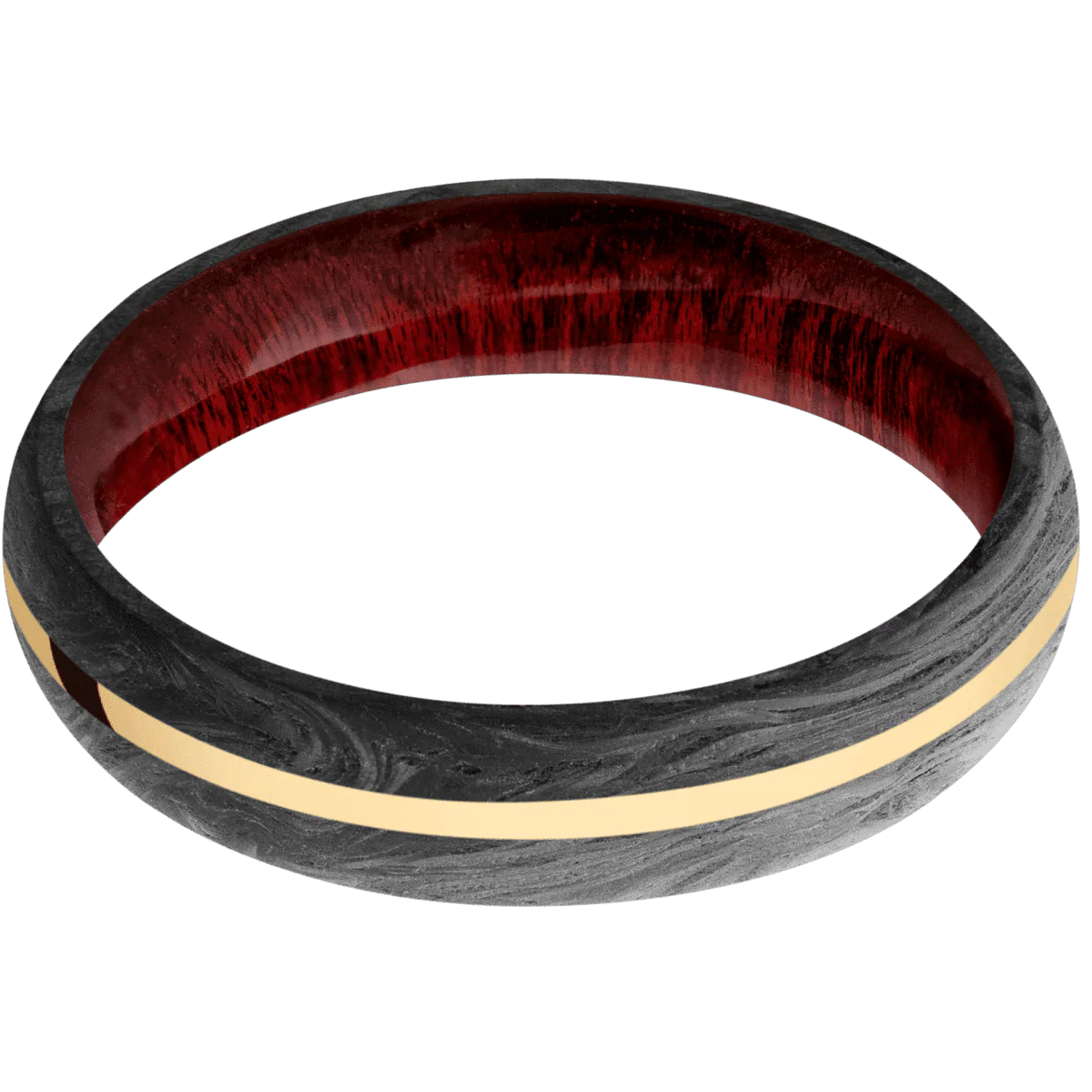 Forged Carbon Fiber + None Finish + Blood Wood - Image 3