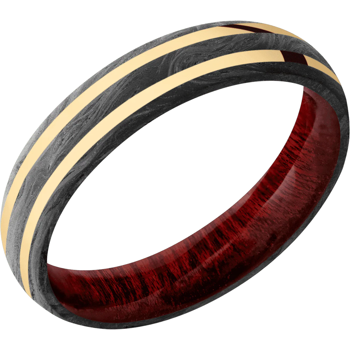 Forged Carbon Fiber + None Finish + Blood Wood - Image 2