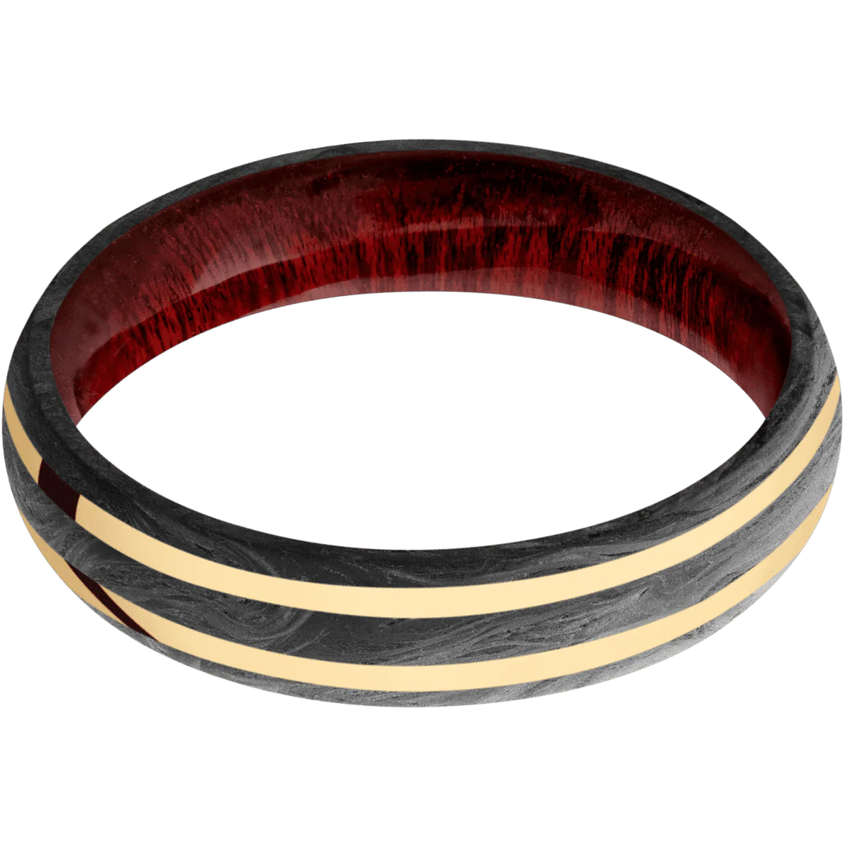 Forged Carbon Fiber + None Finish + Blood Wood - Image 3