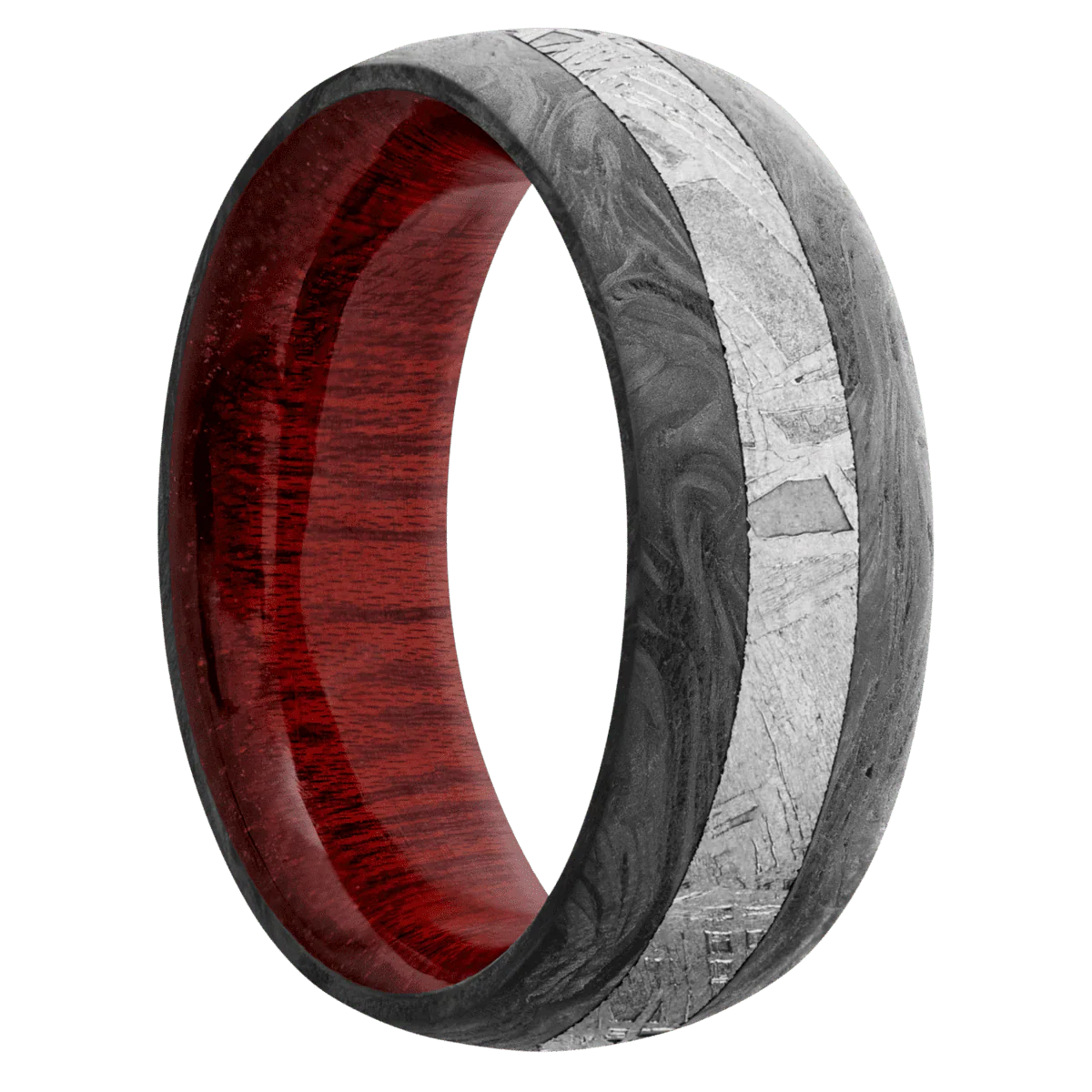 Forged Carbon Fiber + None Finish + Blood Wood