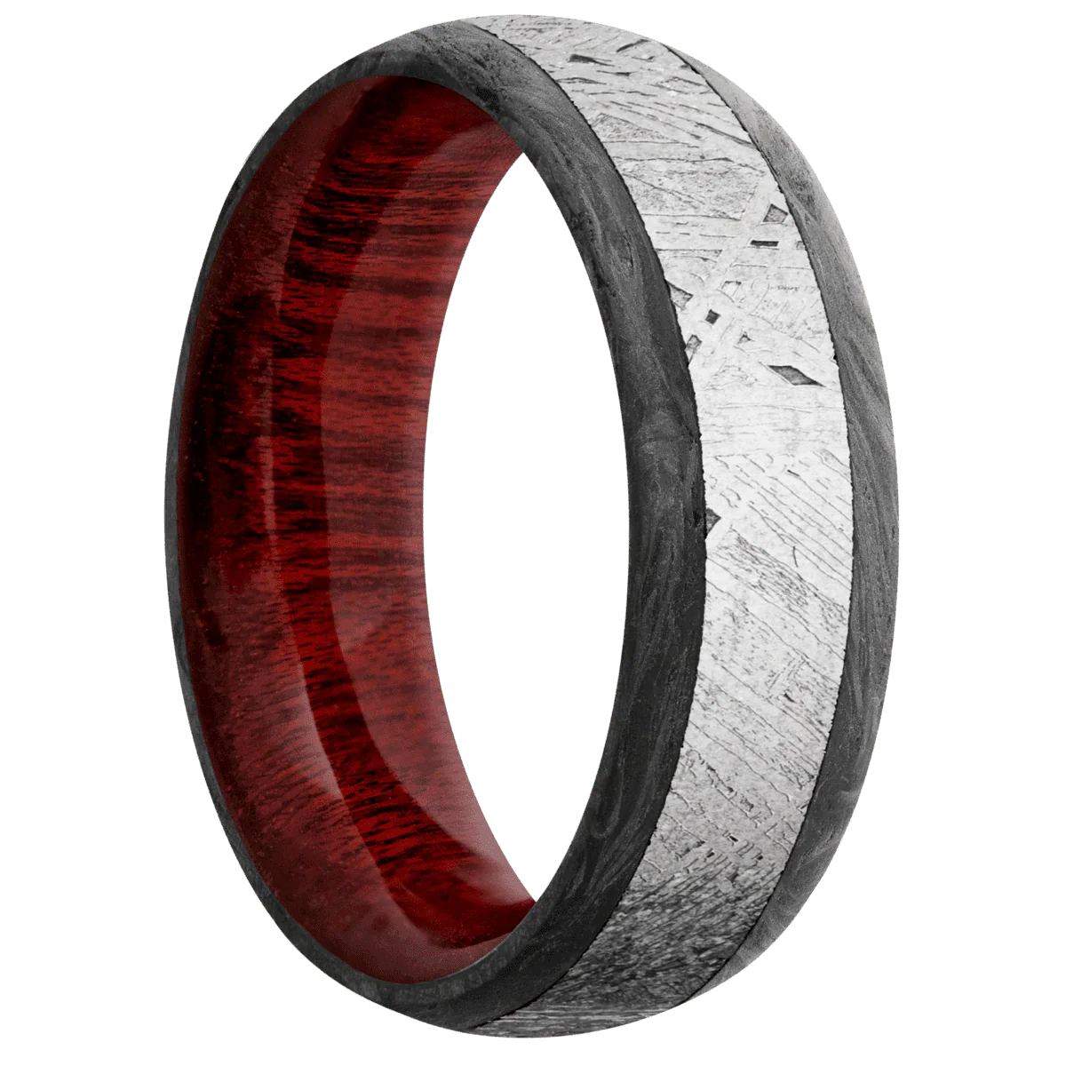 Forged Carbon Fiber + None Finish + Blood Wood