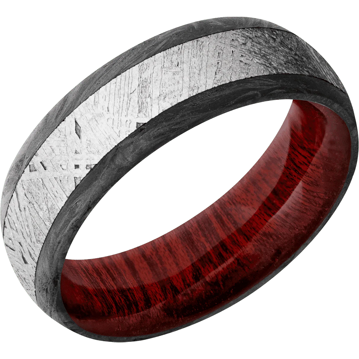 Forged Carbon Fiber + None Finish + Blood Wood - Image 2
