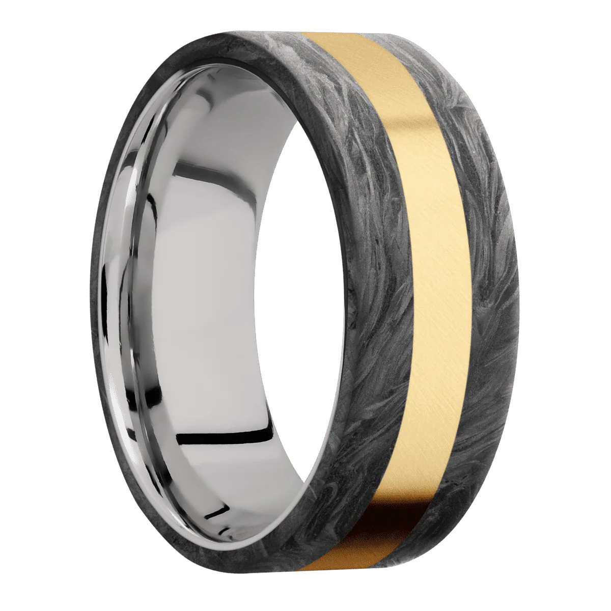 Forged Carbon Fiber + None Finish + Cobalt Chrome