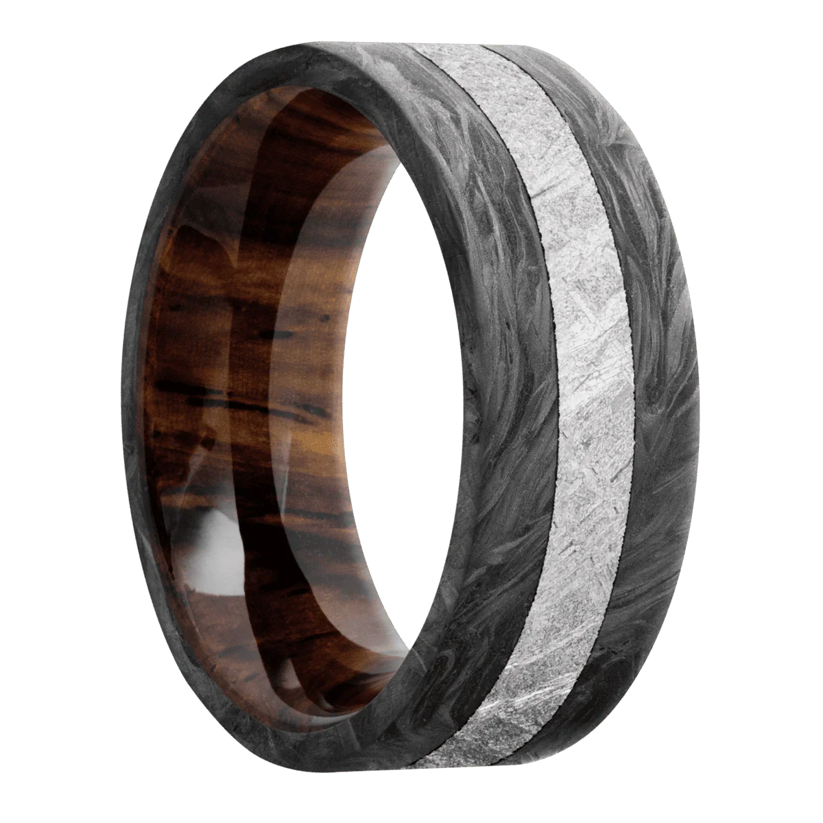 Forged Carbon Fiber + None Finish + Cocobolo