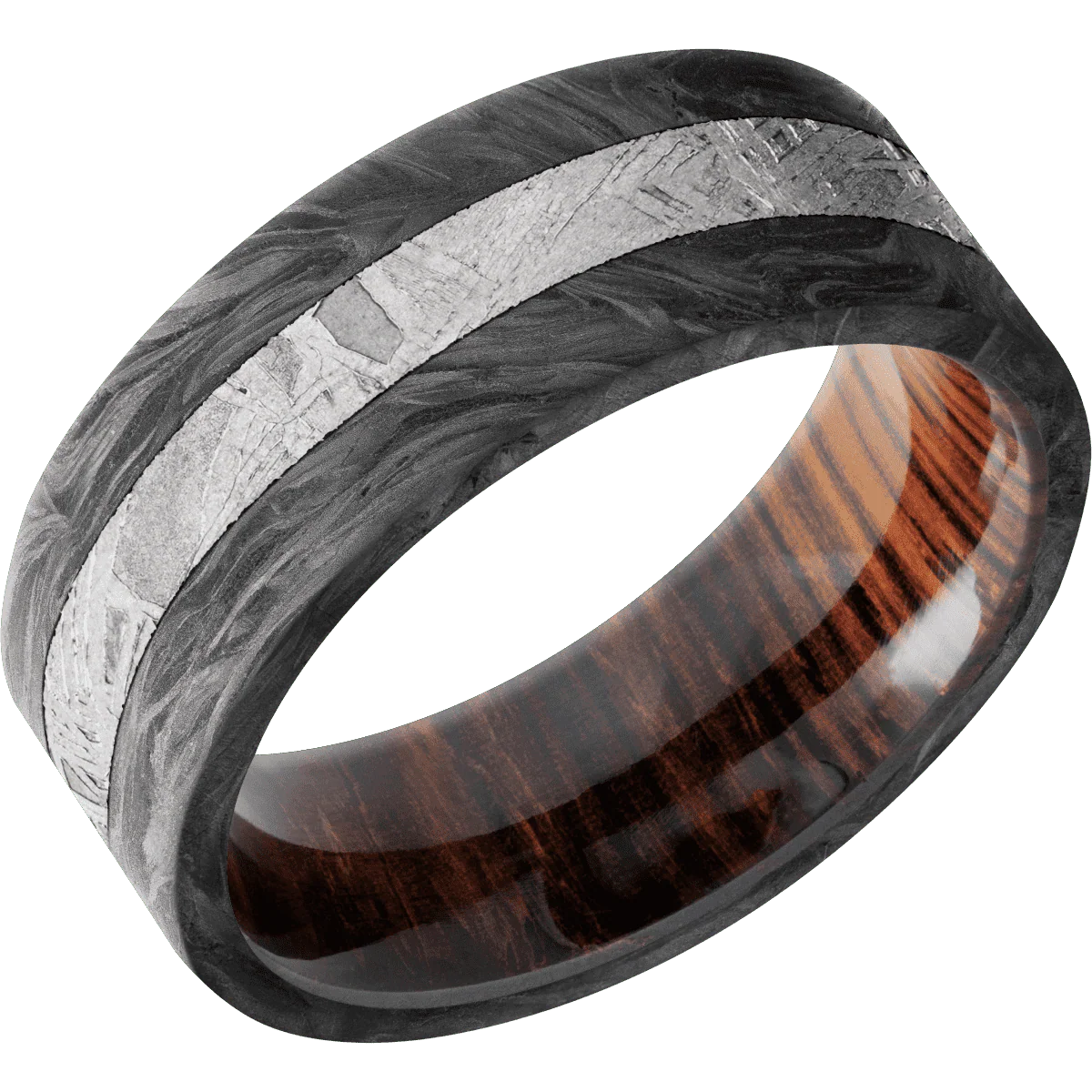 Forged Carbon Fiber + None Finish + Cocobolo - Image 2