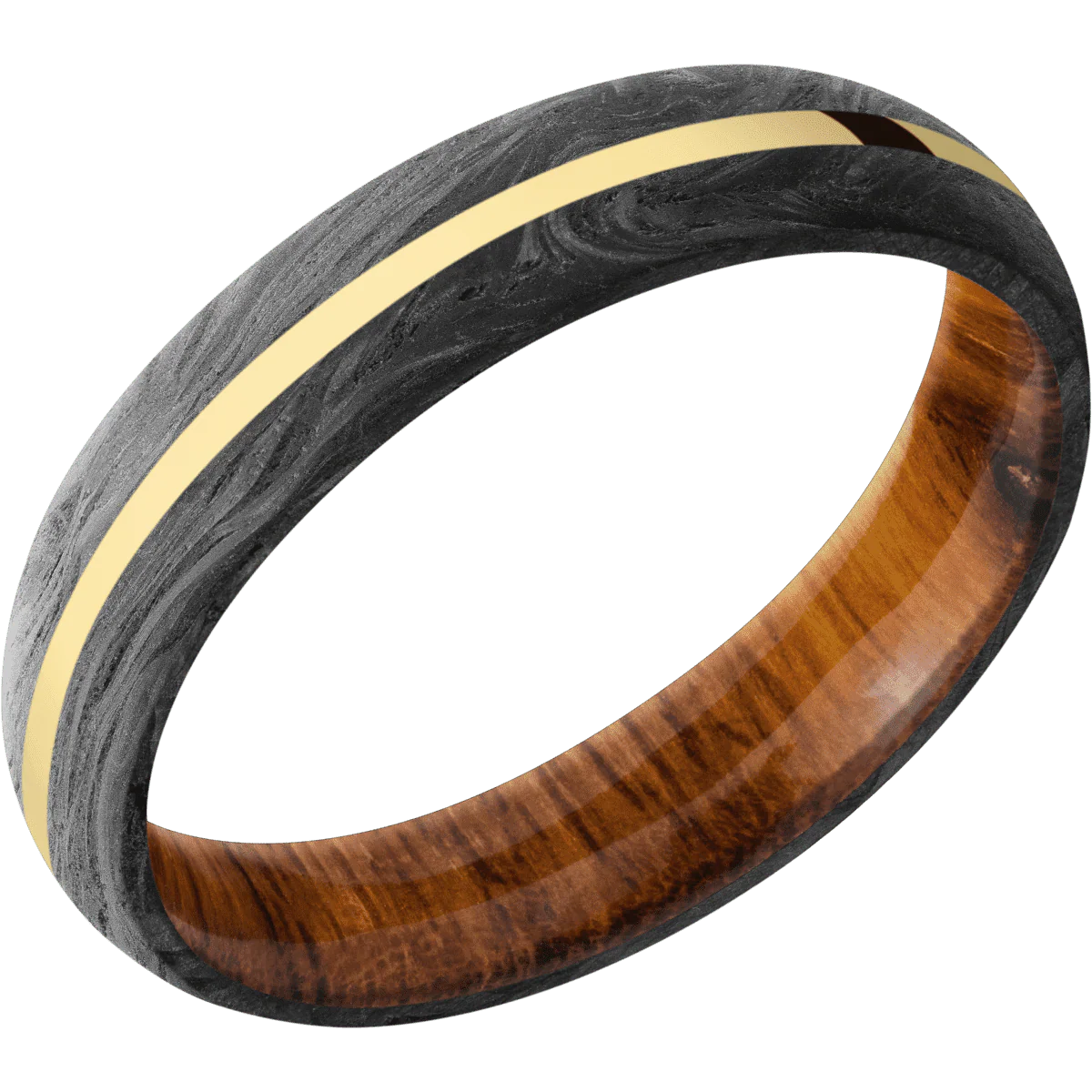 Forged Carbon Fiber + None Finish + Desert Iron Wood - Image 2