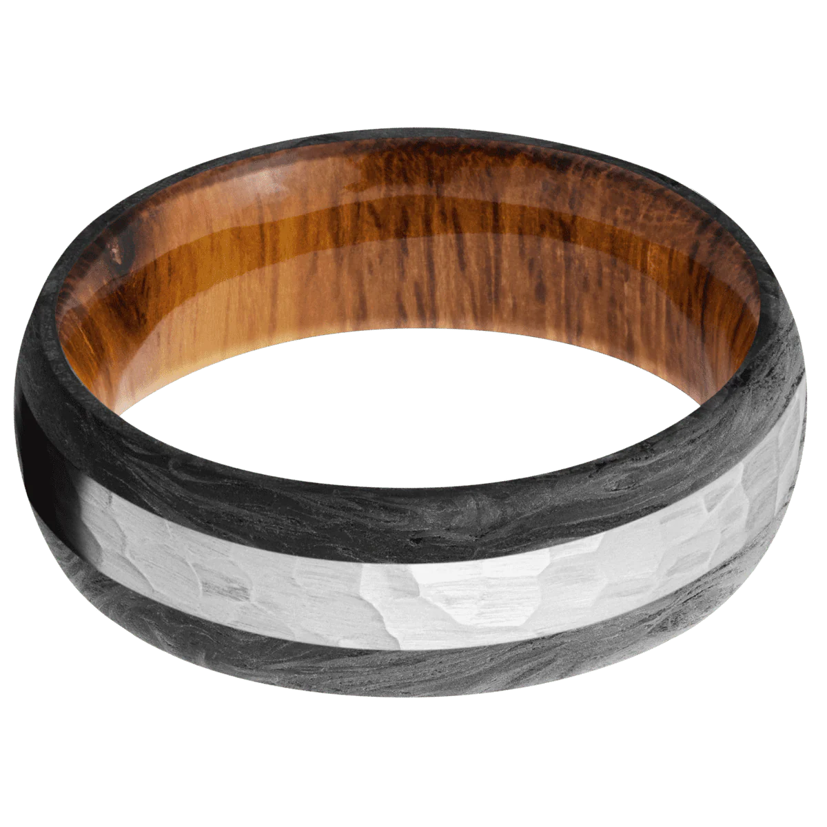 Forged Carbon Fiber + None Finish + Desert Iron Wood - Image 3