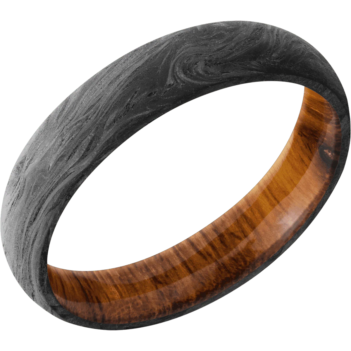 Forged Carbon Fiber + None Finish + Desert Iron Wood - Image 2