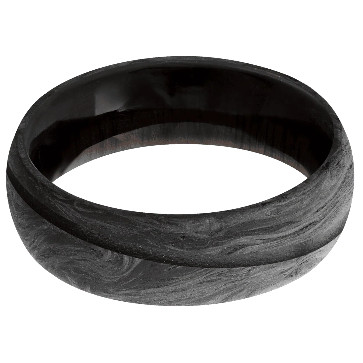 Forged Carbon Fiber + None Finish + Ebony - Image 3