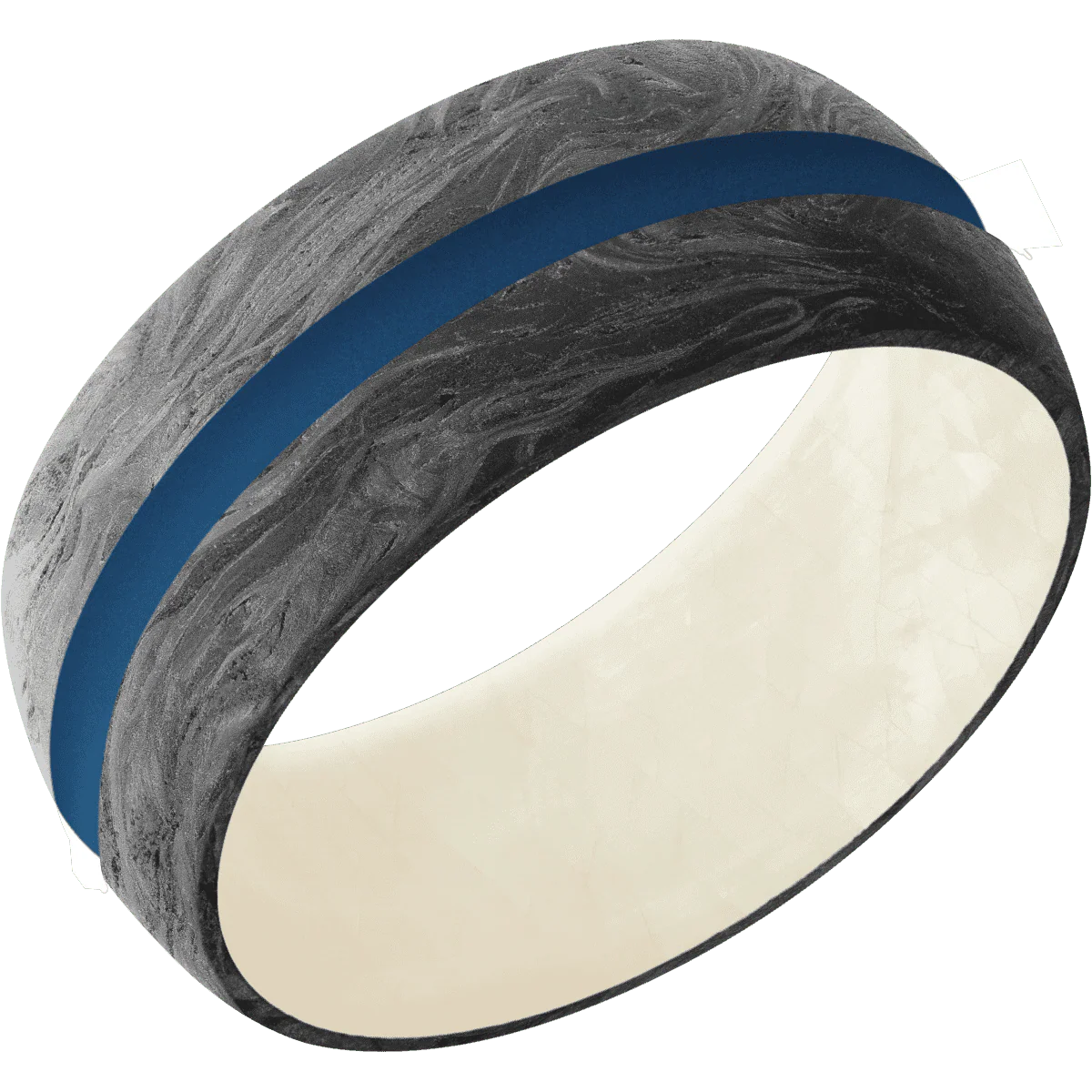 Forged Carbon Fiber + None Finish + Freshwater Mother of Pearl - Image 2