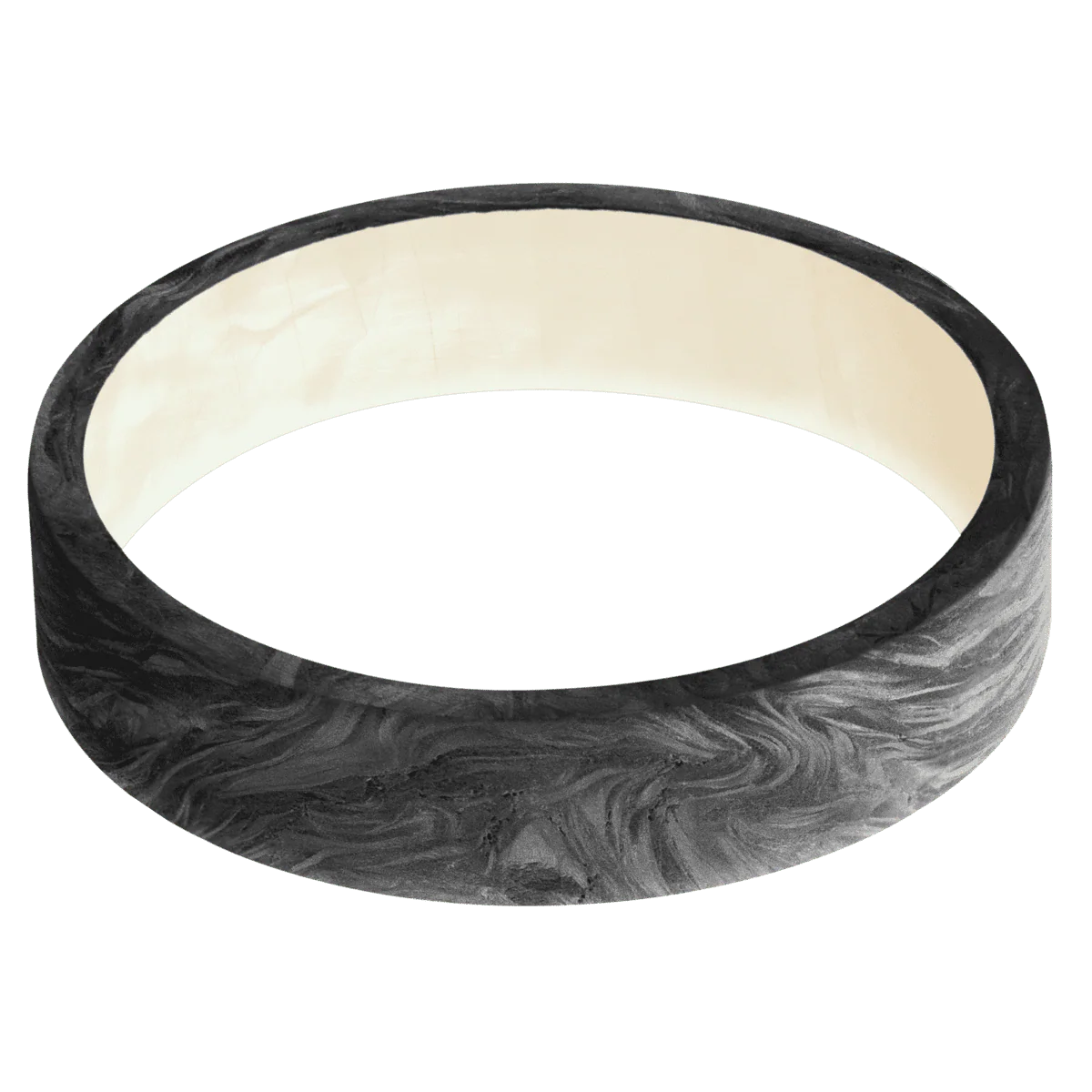 Forged Carbon Fiber + None Finish + Freshwater Mother of Pearl - Image 3