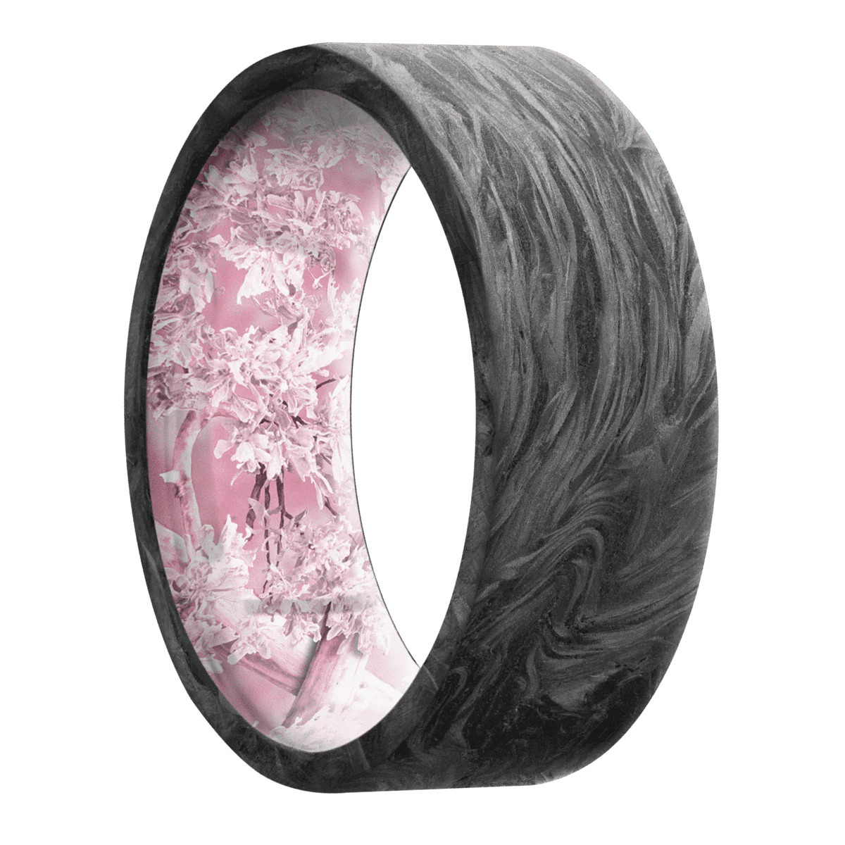 Forged Carbon Fiber + None Finish + King's Pink
