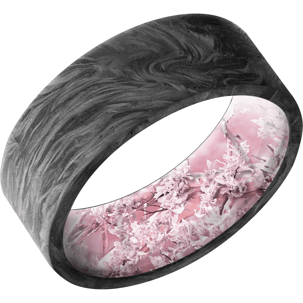 Forged Carbon Fiber + None Finish + King's Pink - Image 2
