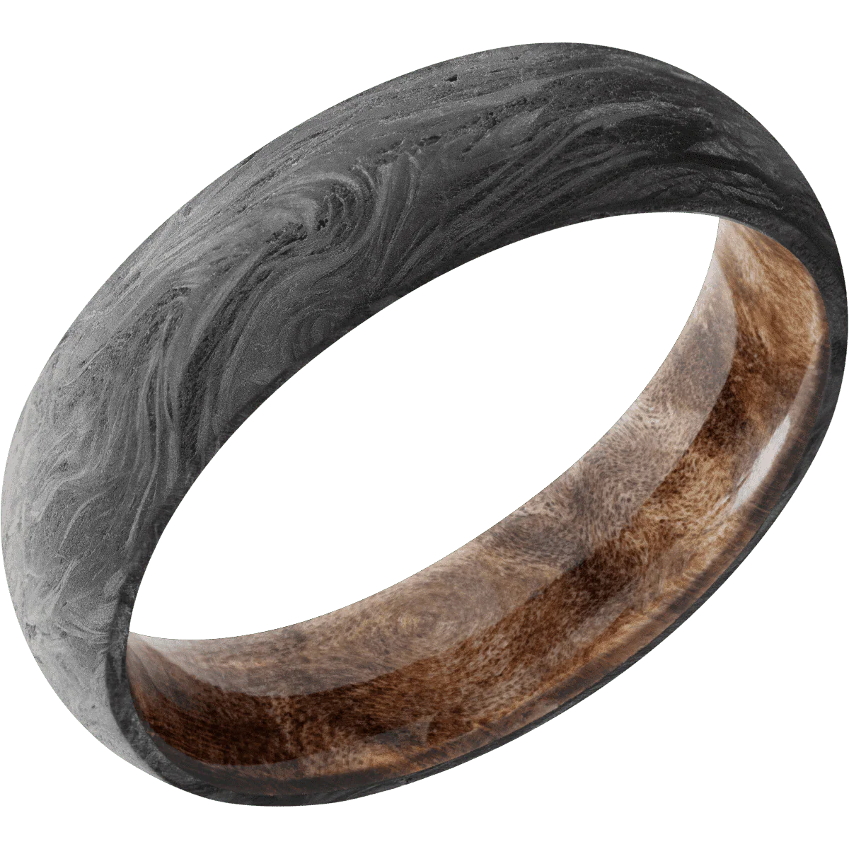 Forged Carbon Fiber + None Finish + Maple Burl - Image 2
