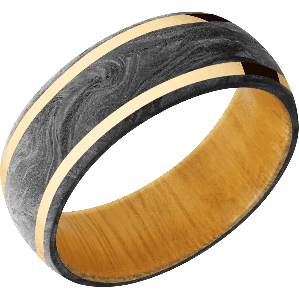 Forged Carbon Fiber + None Finish + Osage Orange - Image 2