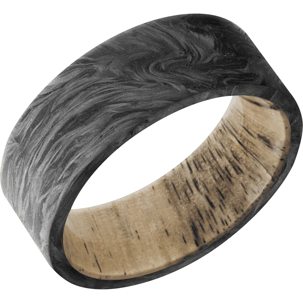 Forged Carbon Fiber + None Finish + Spalted Tamarind - Image 2