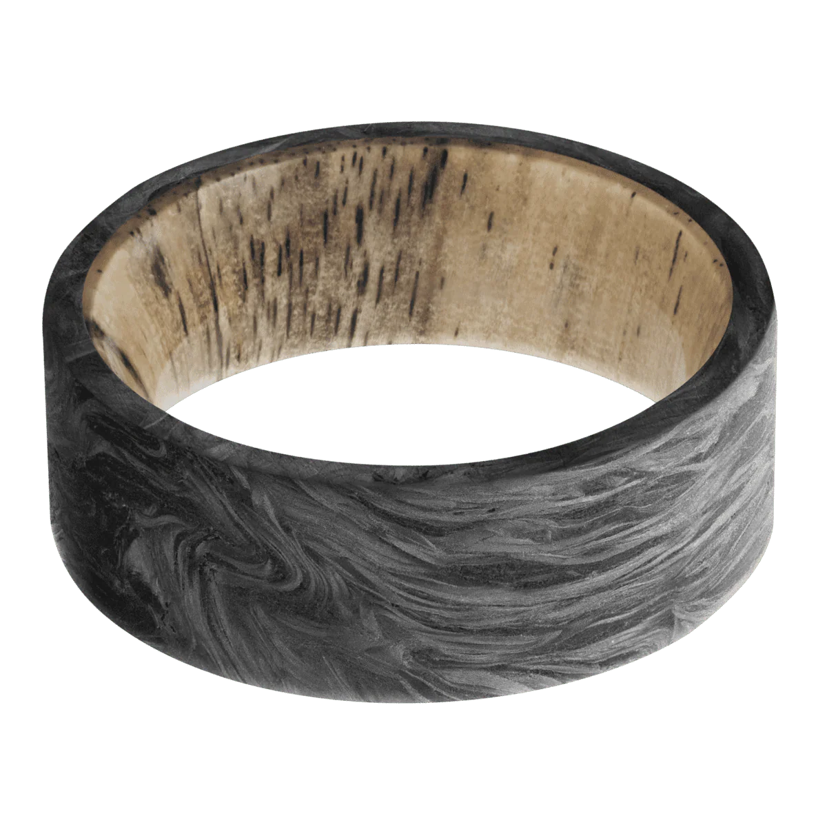 Forged Carbon Fiber + None Finish + Spalted Tamarind - Image 3