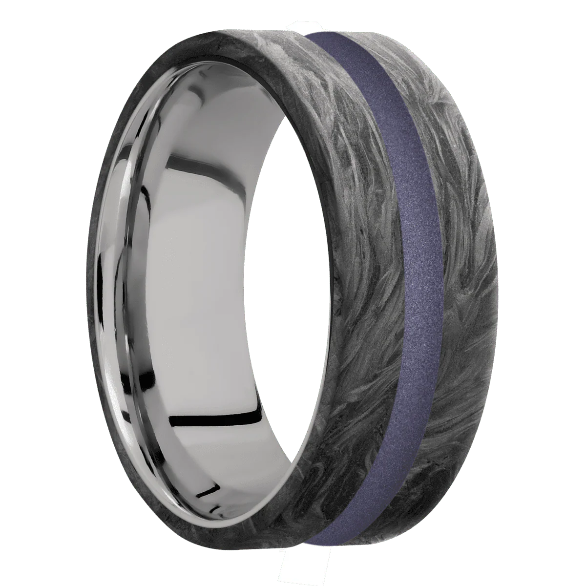 Forged Carbon Fiber + None Finish + Titanium