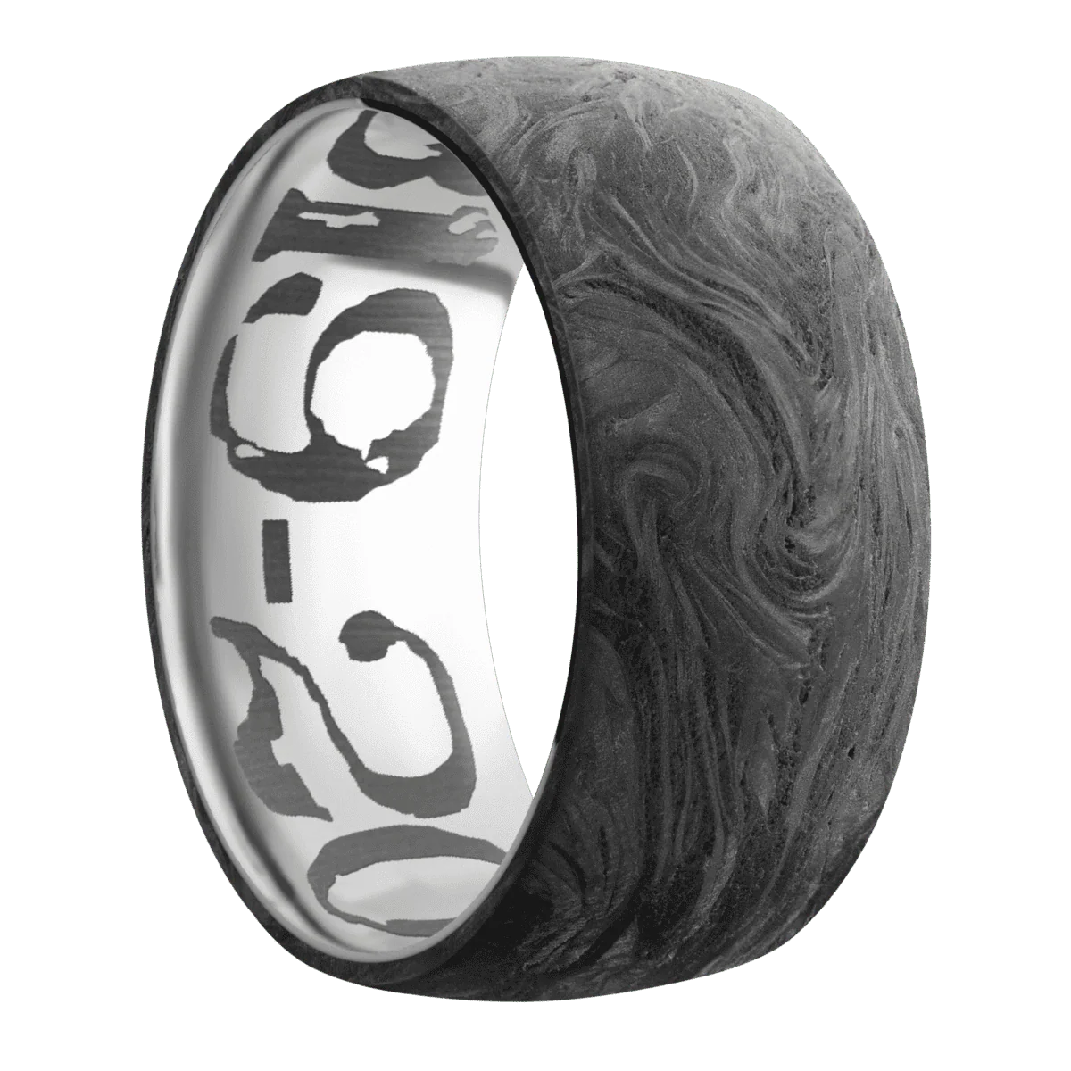 Forged Carbon Fiber + None Finish + Titanium