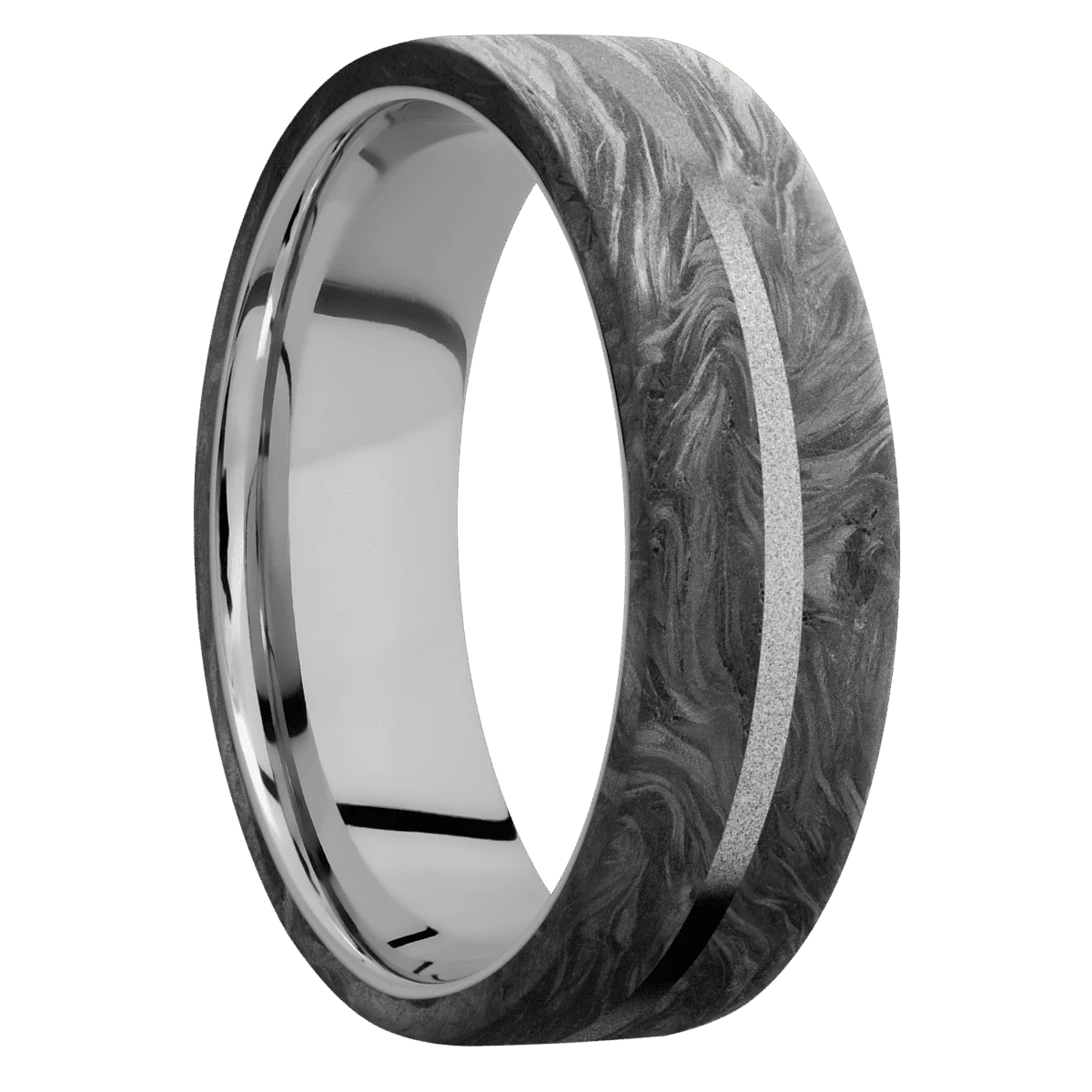 Forged Carbon Fiber + None Finish + Titanium