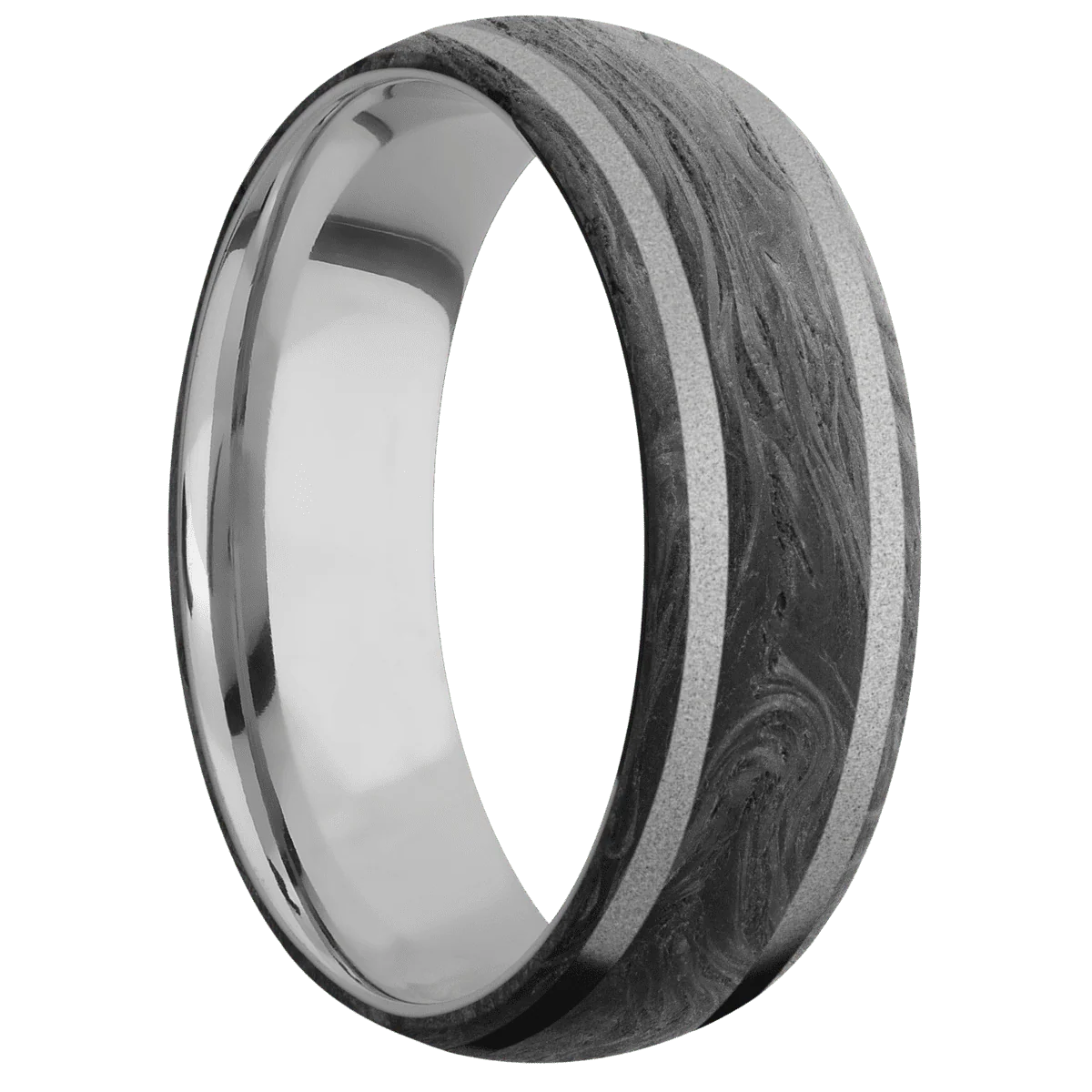 Forged Carbon Fiber + None Finish + Titanium