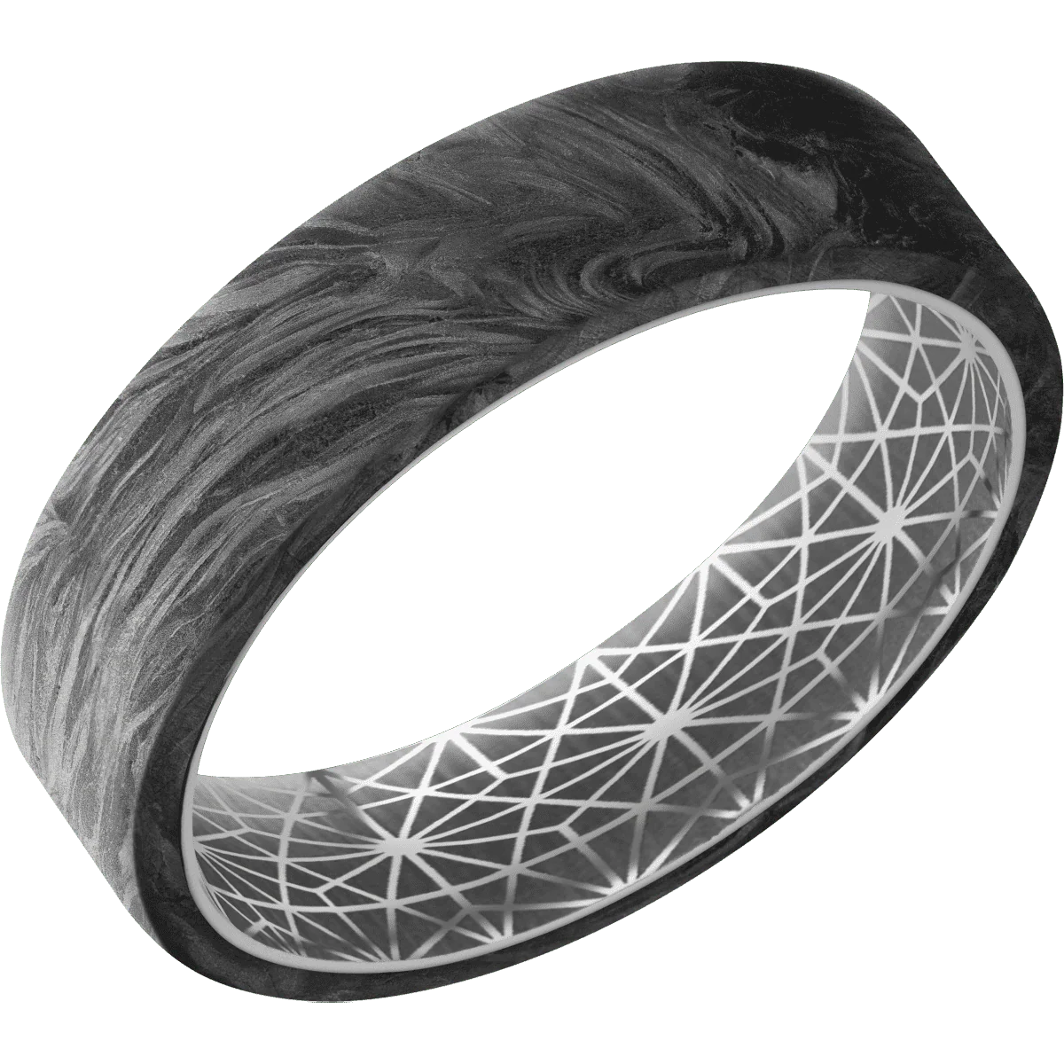 Forged Carbon Fiber + None Finish + Titanium - Image 2