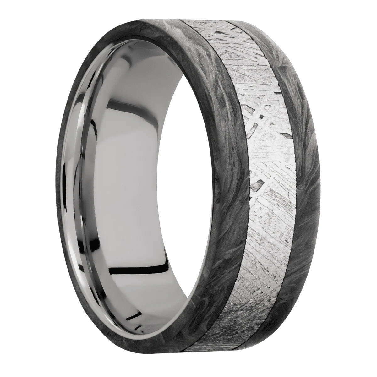 Forged Carbon Fiber + None Finish + Titanium
